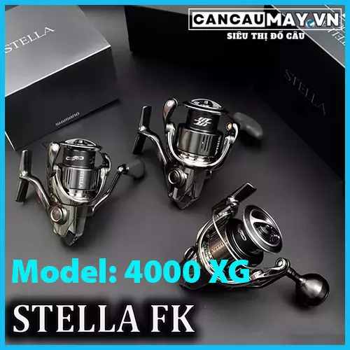 Máy Câu Stella 4000XG, Máy Shimano Stella FK Chính Hãng